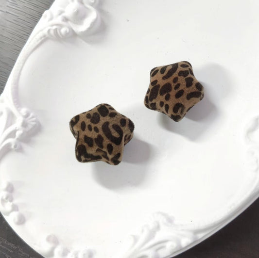 ✨【NEW】Wild Velvet|Leopard‑Print Flocked Beads For DIY Jewelry Making