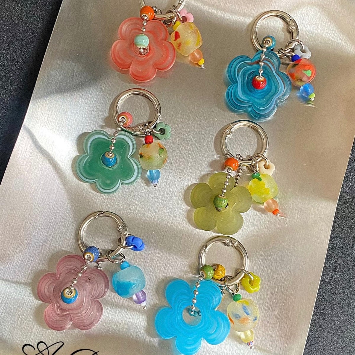 ✨【NEW】Nepal Bloom | Vintage Lampwork Glass Flower Beads For DIY Bracelet Necklace Earring Crafts