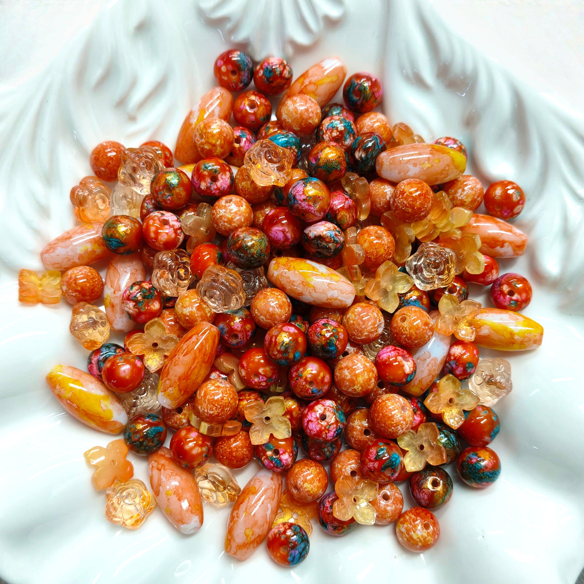✨【NEW】Bigger size Glass beads mix