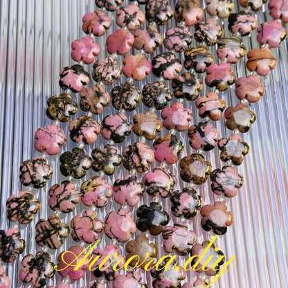 Flower&heart Crystal beads