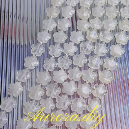 Flower&heart Crystal beads