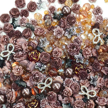 ✨【NEW|B1G1】Soft Flower set-Mauve Noir