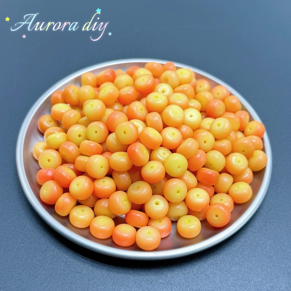 G-bigger size tablets shape Bodhi beads
