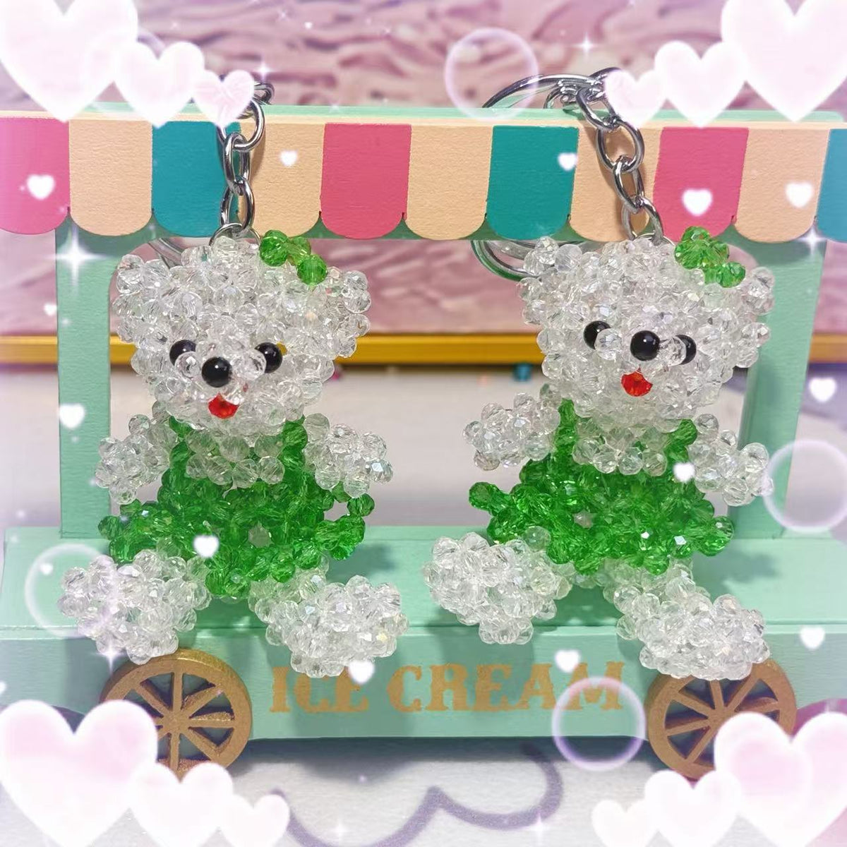 Handmade beading ornament