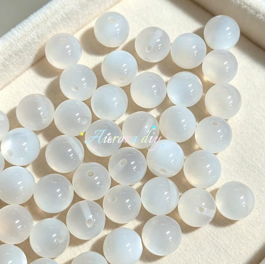 ✨【NEW】14mm Top‑Hole Bulb Resin Beads, Translucent Shiny Assorted Colors for Jewelry DIY Making