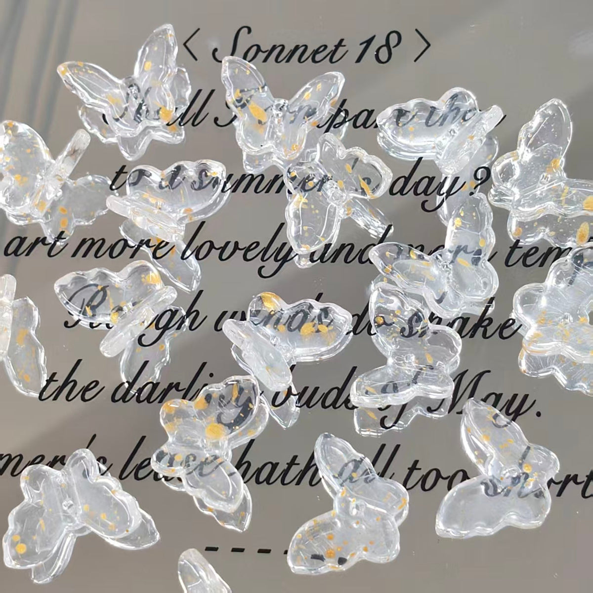✨【NEW】Glimmer Butterfly | Mixed Color Glass Butterfly Beads for DIY Jewelry Making