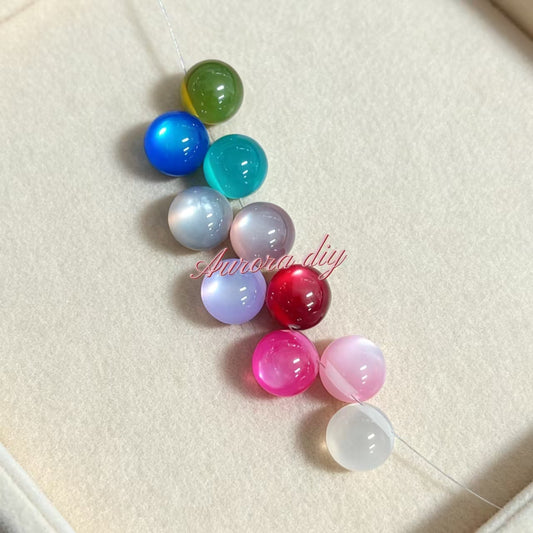 ✨【NEW】14mm Top‑Hole Bulb Resin Beads, Translucent Shiny Assorted Colors for Jewelry DIY Making