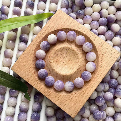 B-Engraved 6 words Bodhi beads