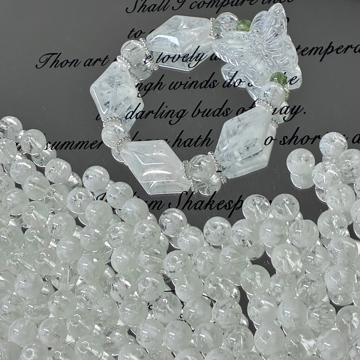 ✨【NEW】10mm Aurora Marble Orb｜Glass Beads for DIY Jewelry Making