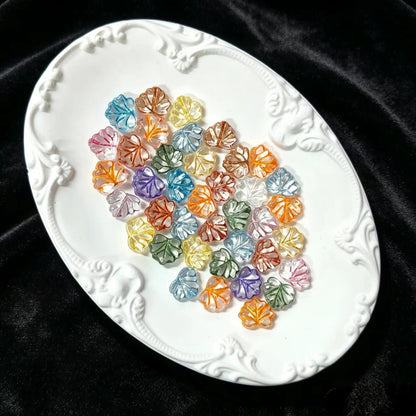 [NEW] Vintage Gold Inlay Czech Glass Beads