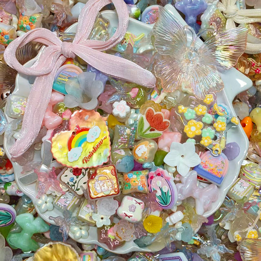 ✨【NEW】Candy Soiree | Assorted Pastel Acrylic Charm Mix Bead Kit