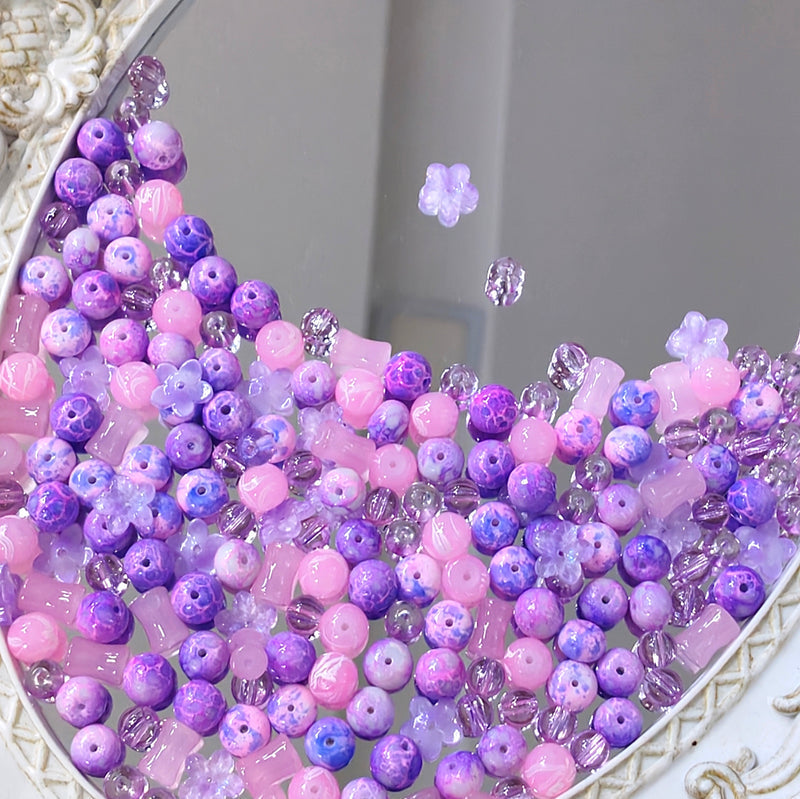 ✨【NEW】Bigger size Glass beads mix