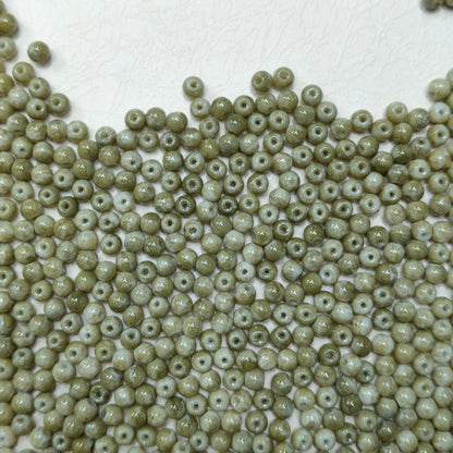✨【NEW】6mm Paint Splash Glass Bead Mix DIY Bracelet Making Supplies