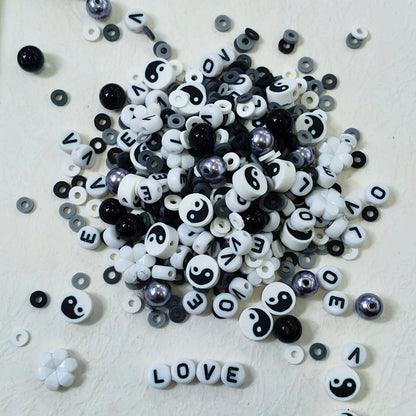 ✨【NEW|BOGO】Mono Verse | Mixed Silicon & Acrylic Beads For DIY Jewelry Making
