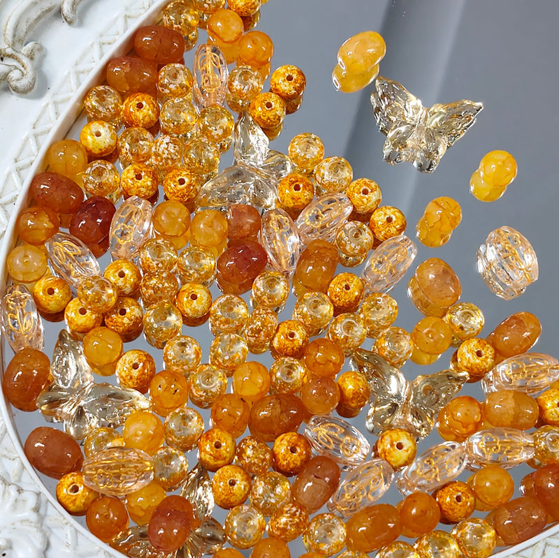 ✨【NEW】Bigger size Glass beads mix