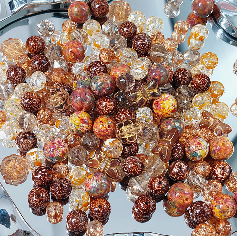 ✨【NEW】Bigger size Glass beads mix