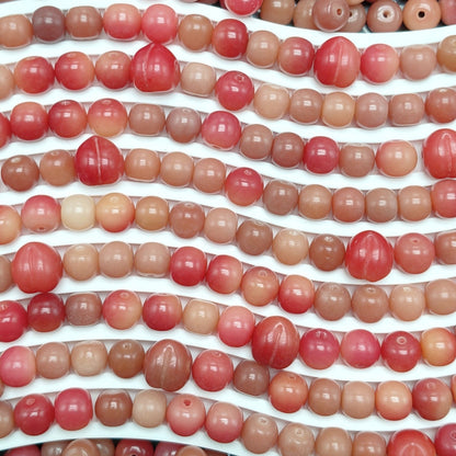 N-Mixed Natural Bodhi Beads Set | Carved & Charms Decor Style