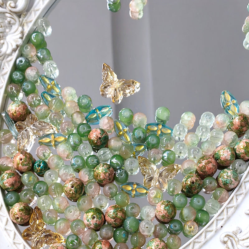 ✨【NEW】Bigger size Glass beads mix