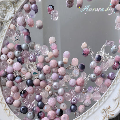 【NEW|B5G1】Aesthetic Mixed Glass Beads Collection | Buy 5 Packs Get 1 Free, 250g Per Pack, New Colors Updated Regularly