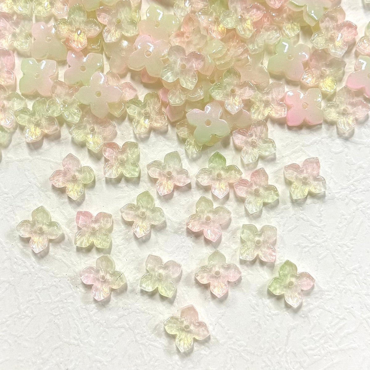 ✨【NEW】Four-Petal Flower | Glass Beads Mix for DIY Jewelry Making